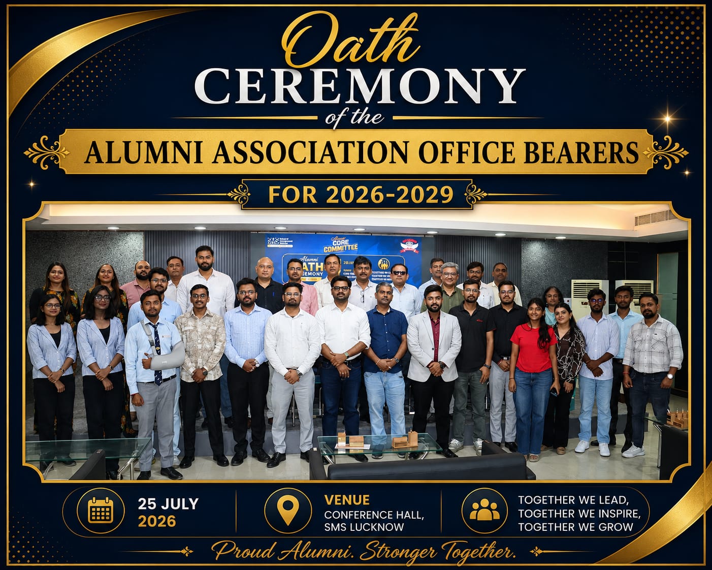Oath Ceremony SMS Lucknow Alumni Association